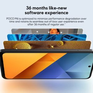 Telefone Celular Xiaomi POCO M6 8GB de RAM / 256GB de ROM Smartphone Versão Global com NFC Tela de 6,79" 90Hz - Imagem 17