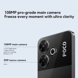 Telefone Celular Xiaomi POCO M6 8GB de RAM / 256GB de ROM Smartphone Versão Global com NFC Tela de 6,79" 90Hz - Imagem 3