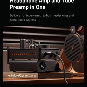 GR70 como amplificador de fone de ouvido e pré-amplificador valvulado