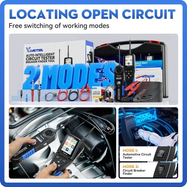 Localização de circuito aberto com o VDIAGTOOL V500PRO