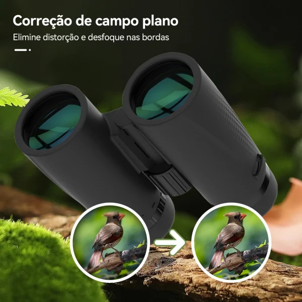 Óptica de campo plano do binóculo SA205