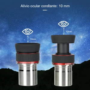 Alívio ocular constante de 10 mm da SVBONY SV215