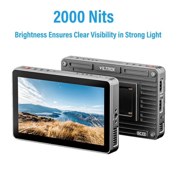 Tela de 2000 nits do Viltrox DC-X3