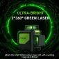 Linhas verdes de 360° na horizontal e na vertical do Huepar 902CG