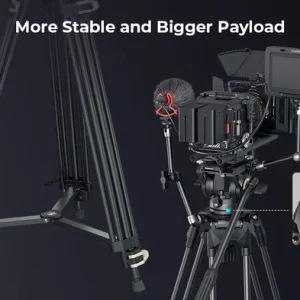 Carga de até 8 kg no tripé SmallRig AD-01