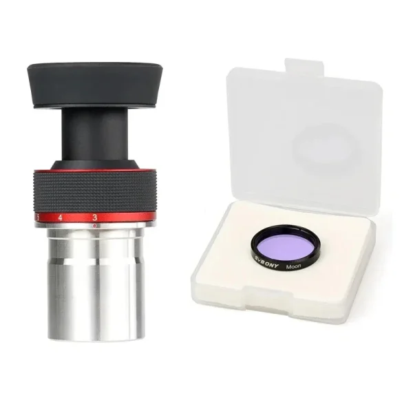 Ocular zoom SVBONY SV215 com filtro lunar