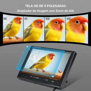 Tela HD de 9 polegadas da câmera de esgoto WENQUIX