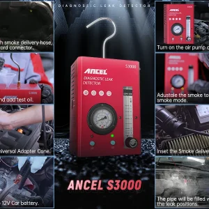 Proteção contra superaquecimento e contra frio da ANCEL S3000