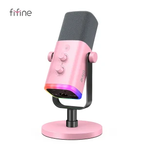 Microfone FIFINE AM8 rosa