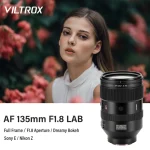 Lente Viltrox AF 135mm F1.8 LAB full frame