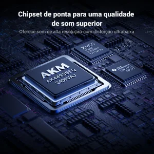 Chip conversor AK4493S do Fosi Audio Q6