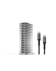Case para SSD TerraMaster D1 SSD Pro com cabo USB-C