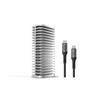 Case para SSD TerraMaster D1 SSD Pro com cabo USB-C