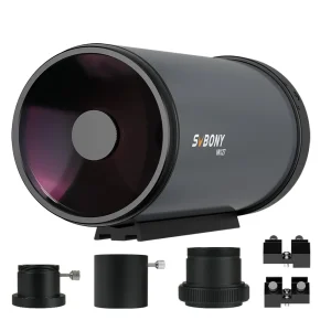 Telescópio SVBONY MK127 com redutor focal e adaptadores