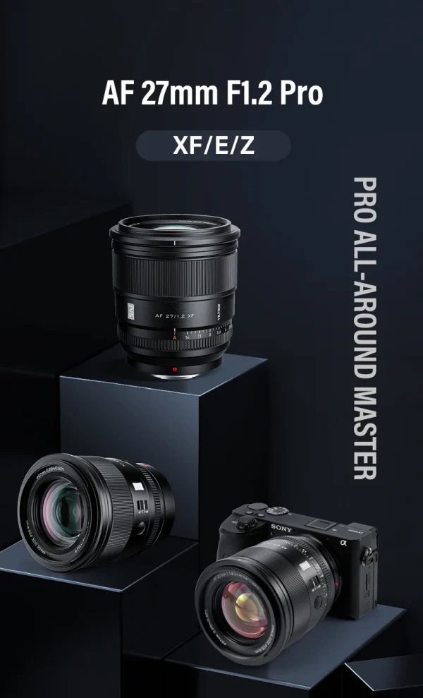 Linha PRO da Viltrox com abertura F1.2