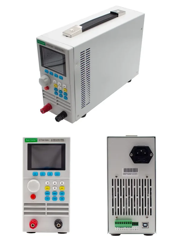 S7bcb40cfc12549f7a0882f9517d45d73t.webp Carga eletrônica DC programável East Tester ET5410A+ de 400 W