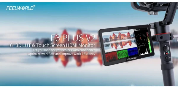 Monitor de campo FEELWORLD F6 PLUS V2