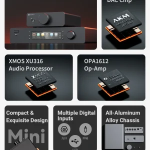 DAC de mesa Fosi Audio Q6