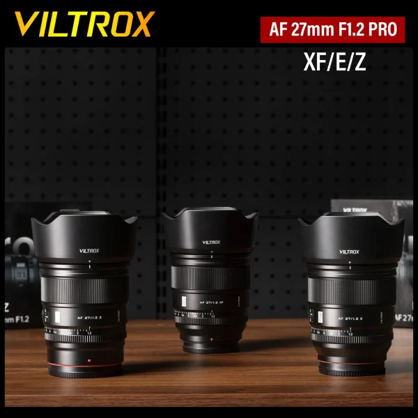 Lente Viltrox AF 27mm F1.2 PRO para APS-C