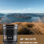Lente Viltrox AF 16mm F1.8 FE full frame