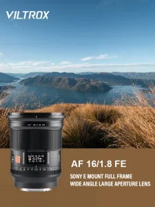 Lente Viltrox AF 16mm F1.8 FE full frame