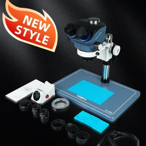 Kit do microscópio trinocular Kaisi TX-350S