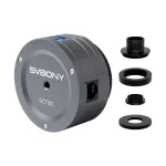 Câmera planetária SVBONY SC715C com adaptadores