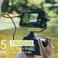 Monitor de câmera FEELWORLD F5 PROX de 5,5 polegadas e 1600 nits