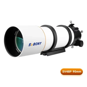 Telescópio refrator SVBONY SV48P de 90 mm