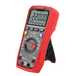 Multímetro digital UNI-T UT61E+ com suporte de mesa