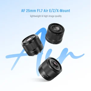 Linha de lentes Viltrox AF F1.7 Air