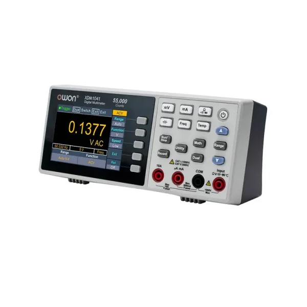 OWON XDM1041 em vista inclinada