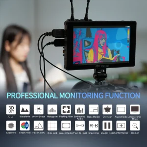 Funções de monitoramento profissional do F7 PLUS
