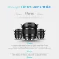 Lentes 7artisans AF LITE de 25, 35 e 50 mm F1.8