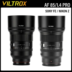 Lente Viltrox AF 85mm F1.4 PRO para Sony E e Nikon Z