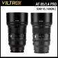 Lente Viltrox AF 85mm F1.4 PRO para Sony E e Nikon Z