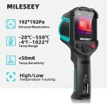 Câmera térmica portátil Mileseey TR10 com resolução 192x192