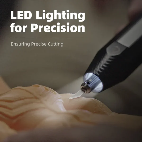 Luz LED no ponto de corte