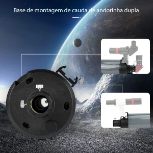Barra Vixen e base dupla de cauda de andorinha do MK105
