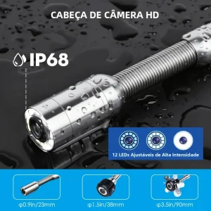 Cabeça de câmera à prova d'água IP68 da WENQUIX