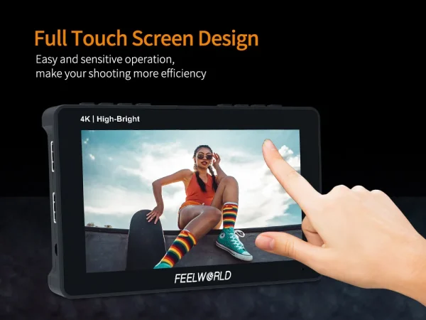 Tela sensível ao toque do FEELWORLD F5 PROX