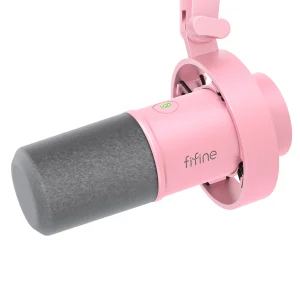 Microfone FIFINE K688 rosa