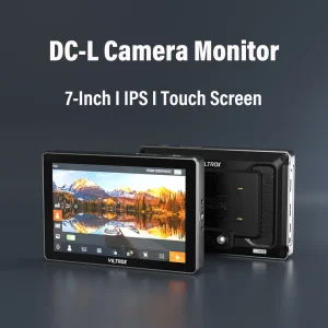 Monitor de câmera Viltrox DC-L de 7 polegadas com tela sensível ao toque