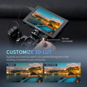 LUT 3D personalizada no FEELWORLD F7 PLUS