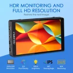 Monitor de câmera FEELWORLD F7 PRO de 7 polegadas