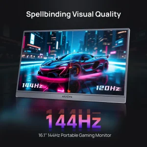 Taxa de atualização de 144 Hz do ARZOPA Z1FC