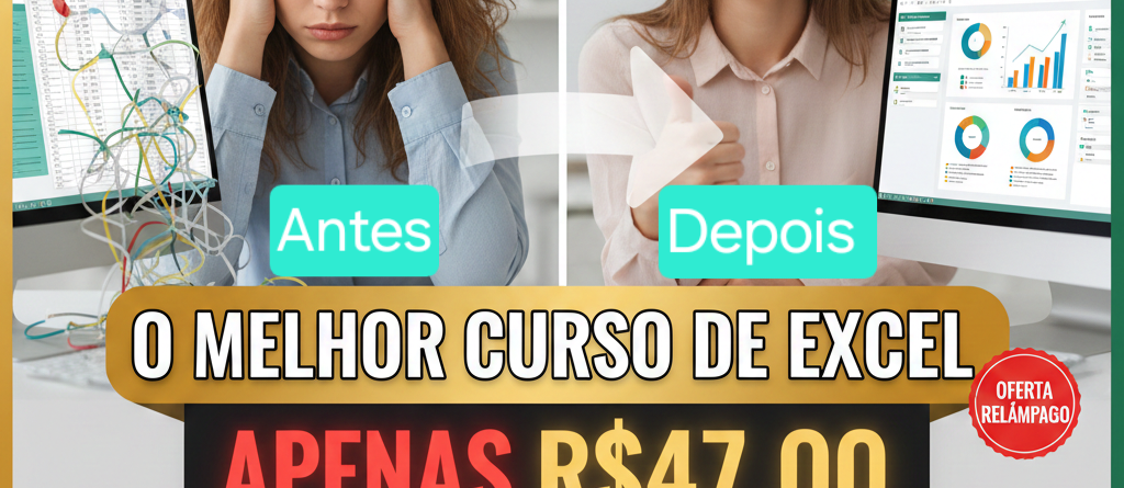 Curso de Excel online — EXCEL o melhor do EXCEL
