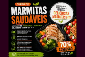 Curso de Marmitas Fit Congeladas — Marmita em Casa