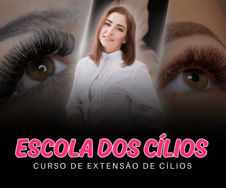 Escola dos Cílios 3.0 — curso de extensão de cílios