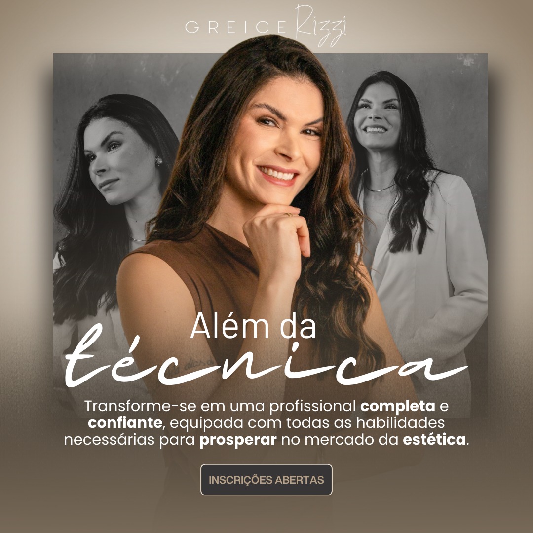 Curso Limpeza de Pele Além da Técnica, de Greice Rizzi